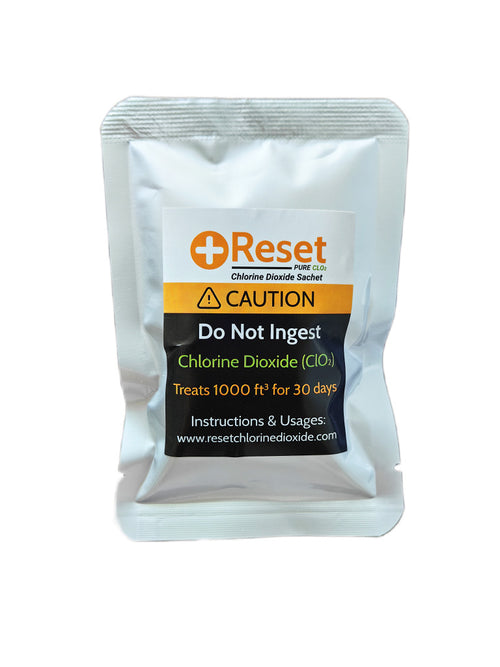 Reset Orange slow-release chlorine dioxide sachet for 1,000 cubic feet