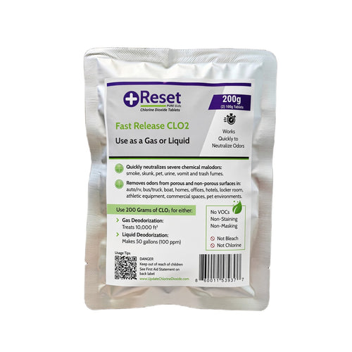 Reset Purple Pak 200g foil pouch — fast release